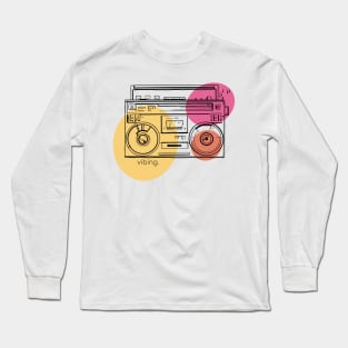 Stereo-vibing Long Sleeve T-Shirt